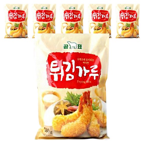 곰표 튀김가루, 500g, 6개