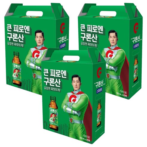 해태htb 구론산 스파클링 오리지날액 선물세트