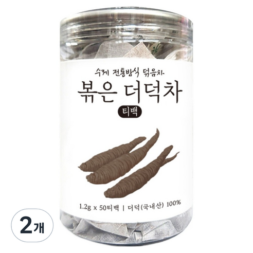 수제 전통방식 더덕차 티백