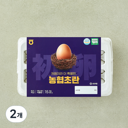 [로켓프레시] 무항생제 인증 처음이라 더 특별한 농협 초란 540g