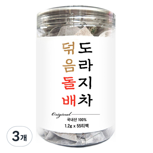 산해랑 덖음 돌배 도라지차