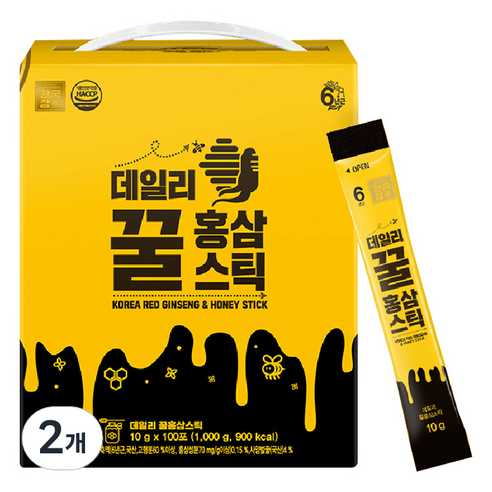 한국삼 데일리 꿀홍삼스틱