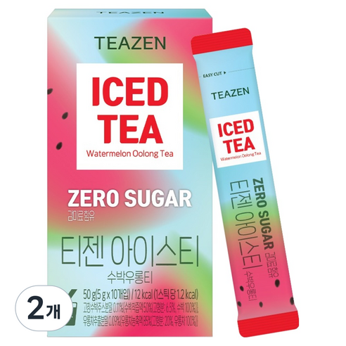 티젠 제로슈가 아이스티 수박우롱티