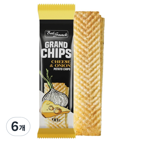 발스낵 그랜드 감자칩 치즈앤어니언