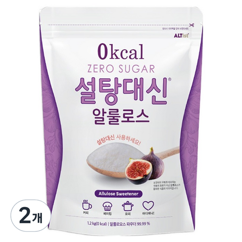 설탕대신 대체당 나한과 알룰로스