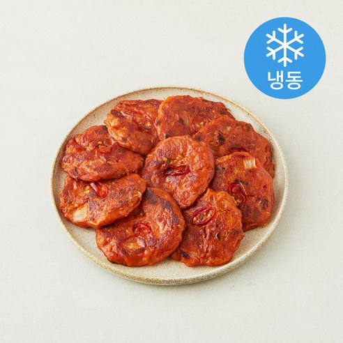 [로켓프레시] 월남관 오징어 김치전 (냉동)