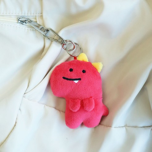 매니어리틀 꼼지락다이노 마스코트 키링, 카르노, 1개, 8cm