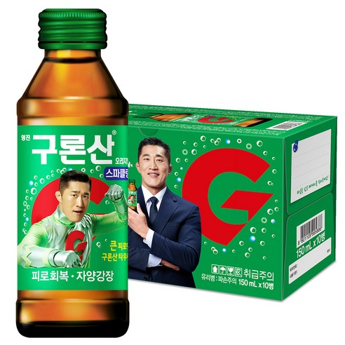 해태htb 영진 구론산 탄산 스파클링 오리지날
