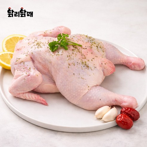 닭리닭매 국내산 신선냉장 통닭 백숙, 1개, 700g