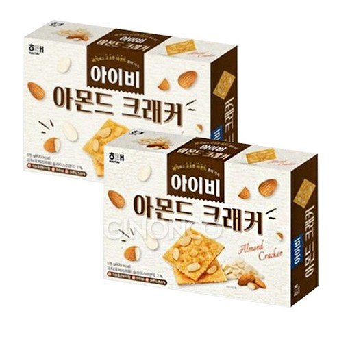 해태 아이비 아몬드크래커 178g X 2개 아이들 간식