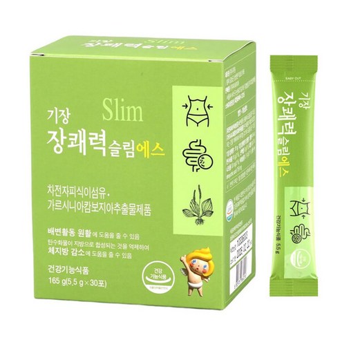 기장 장쾌력 슬림 5.5g 30개입 1개