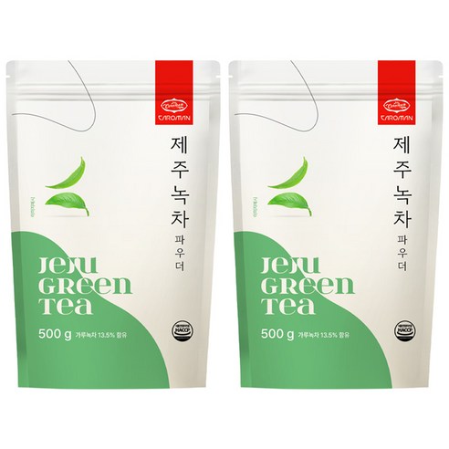 까로망 녹차라떼 파우더
