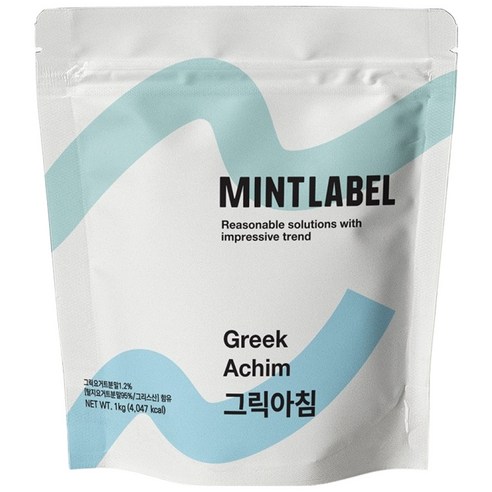 민트라벨 그릭아침 요거트파우더 요거트스무디 요거트아이스크림