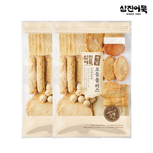 [삼진어묵] 옛날모듬어묵 플러스 x 2개