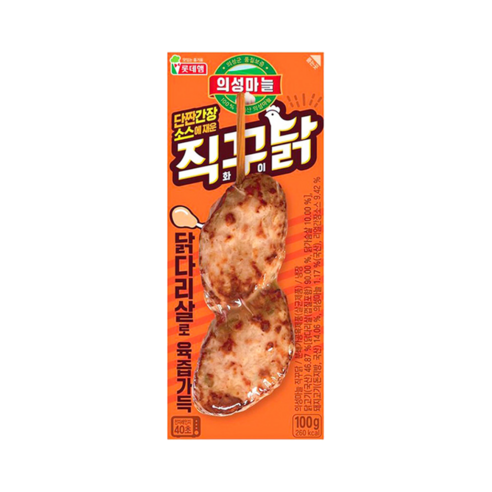 의성마늘직꾸닭 오리지널, 100g, 15개