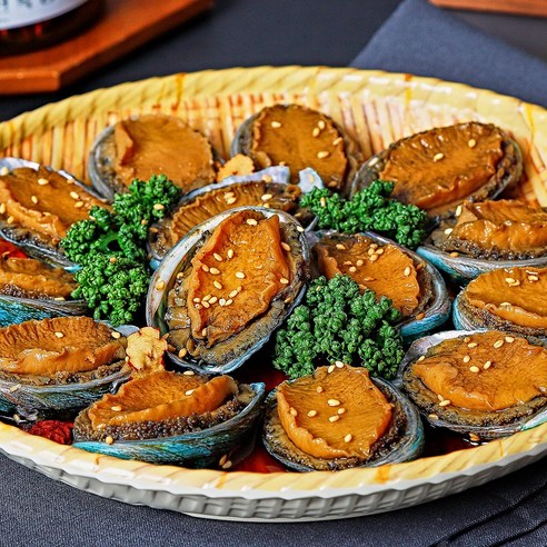 백년본가 완도산 전복으로 만든 프리미엄 수제 비법 간장 전복장