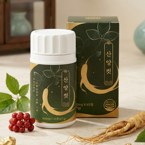 산양컷 600mg x 45정 1개