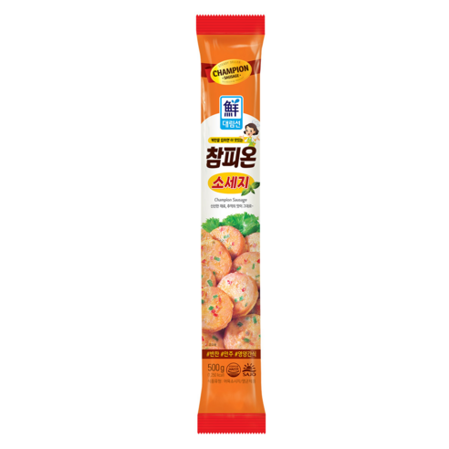 (무)대림선 참피온소시지(실온 실속 500g