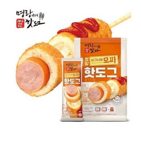 명랑핫도그 시그니처모짜 핫도그 680g x 1팩 8개입768272, 680g, 1개