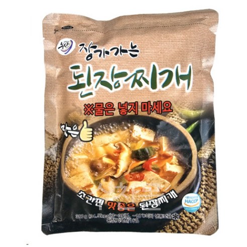 요맛 시집가는농산 된장찌개 380g x 8팩, 380g, 8개