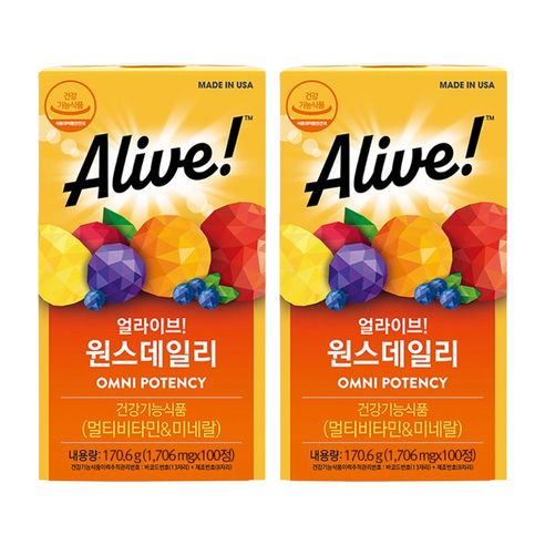 얼라이브 원스 데일리 멀티비타민
