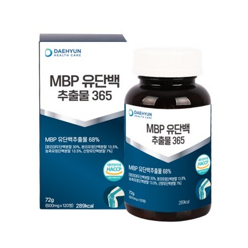 대현헬스케어 MBP유단백추출물 365, 1개, 120회분