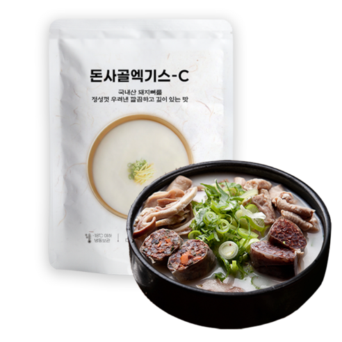 엠에스 국내산 돈사골엑기스 C 1kg, 1개, 1kg
