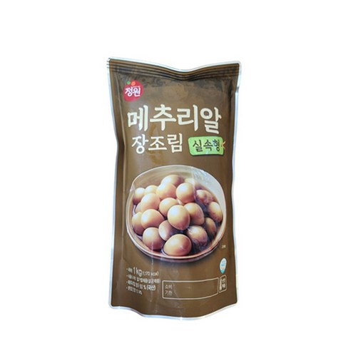 정원식품 메추리알 장조림1kg