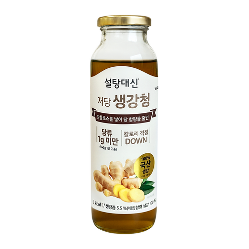 설탕대신 저당 생강청