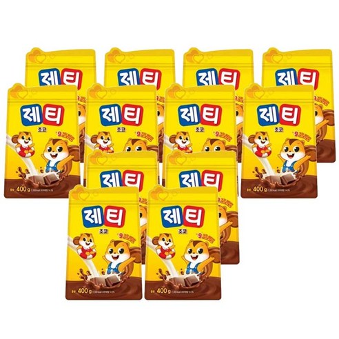 제티 쵸코리필 400g 12개
