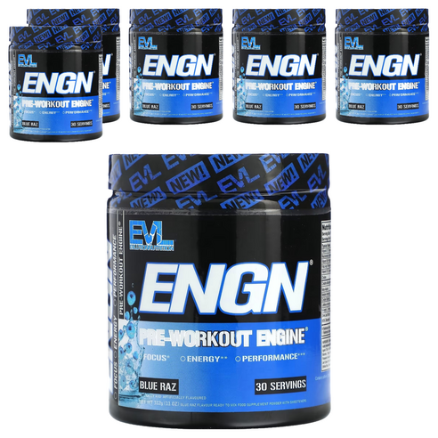 EVLUTIONNUTRITION ENGN 프리-워크아웃 엔진 블루 라즈 맛