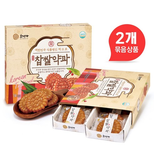 [식품명인 21호] 유영군 찹쌀약과 (총 980g)