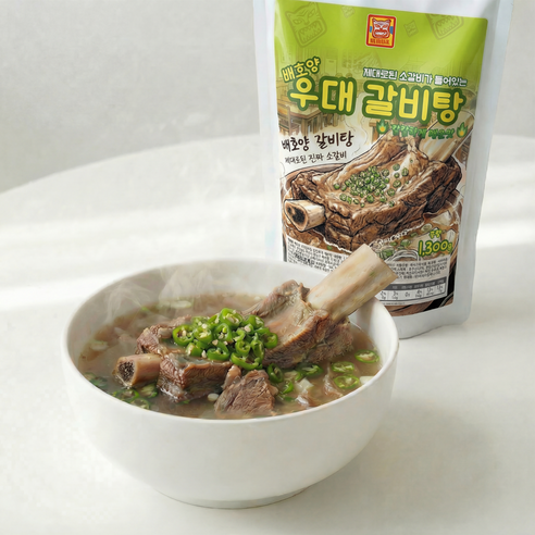 배호양 우대 갈비탕 매운맛, 1.3kg, 3개