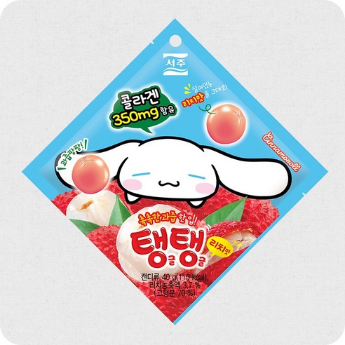 서주 탱글탱글 리치맛 젤리 5개입