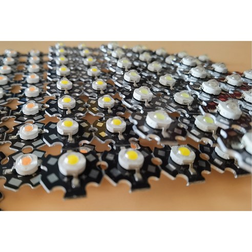 10PCS 1W 3W 고전력 화이트/레드 따뜻한 화이트/자연 화이트/쿨