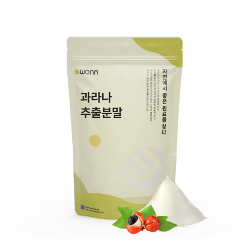 과라나추출분말 250g, 500g, 1kg, 1개, 250g