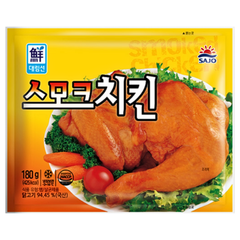 대림선 스모크치킨 180g X 5팩