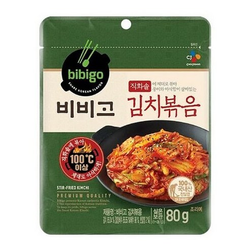 CJ 비비고 김치볶음 80g X 12개
