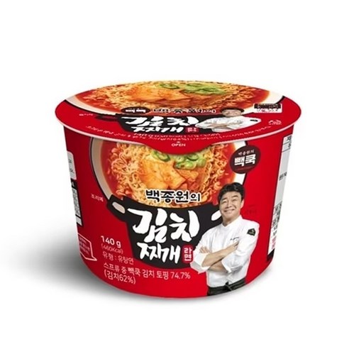 TBK 백종원의 김치찌개 라면 140g