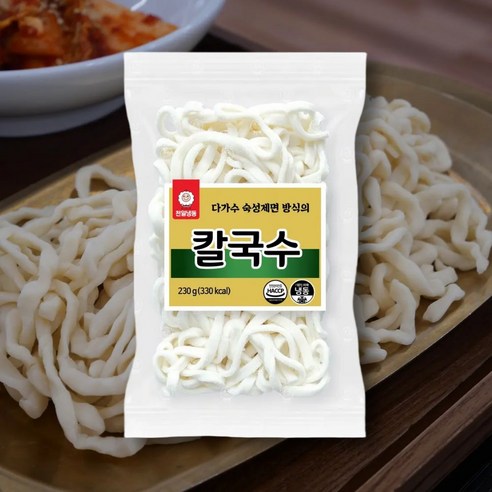 천일 냉동칼국수 1.15kg, 1개, 230g