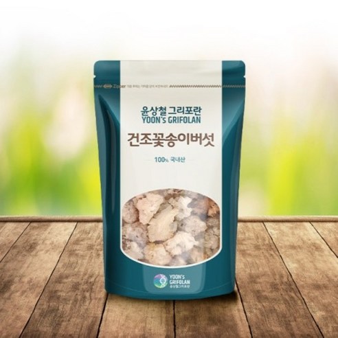 윤상철 그리포란 원목건조꽃송이버섯 100g 원목재배 베타글루칸 함유, 1개, 100g