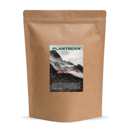 [산미없는] 베트남 로부스타 G1 원두커피 1kg 강배전 쌉쌀 구수 다크 묵직, 1개, 1kg, 홀빈(분쇄안함)