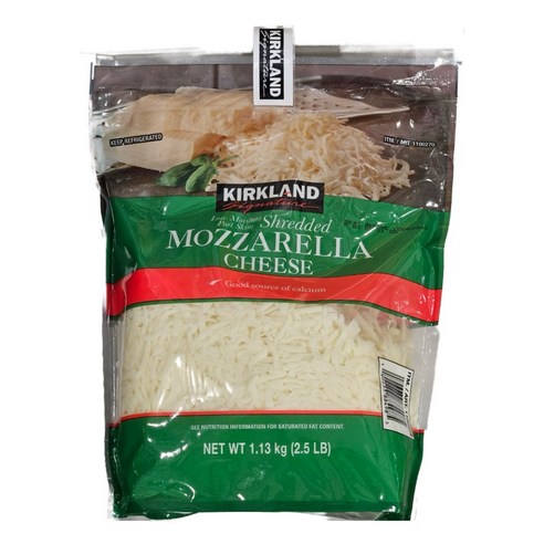 kirkland signature 쉬레드 모짜렐라 1.13kgx2 (미국)