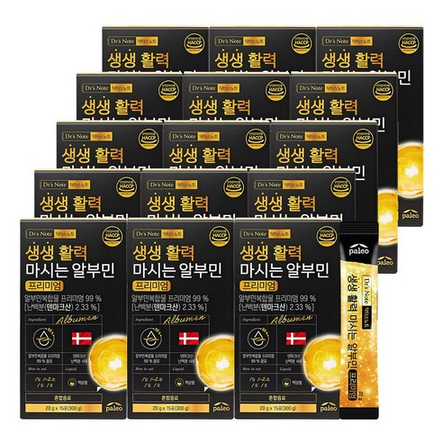 팔레오 닥터스노트 생생 활력 마시는 알부민 프리미엄