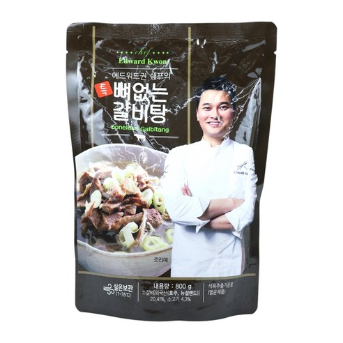 에드워드권 뼈없는 갈비탕 800g*12팩