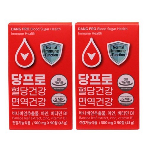 [예현마케팅] 당프로 혈당건강 면역건강 당뇨에 좋은 바나바잎 영양제