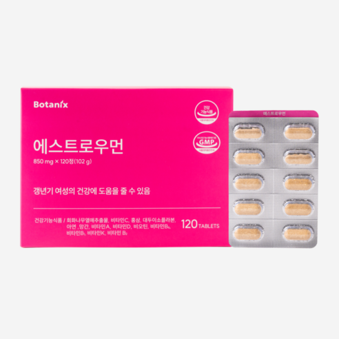 에스트로우먼 갱년기 여성 건강 회화나무추출물 영양제
