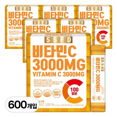 순수식품 비타민C 3000 가루 분말 스틱 파우더