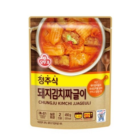 오뚜기 청주식 돼지김치짜글이