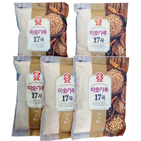 새마원 소연 17곡미숫가루 아침 식사대용 선식 곡물쉐이크, 5개, 1kg